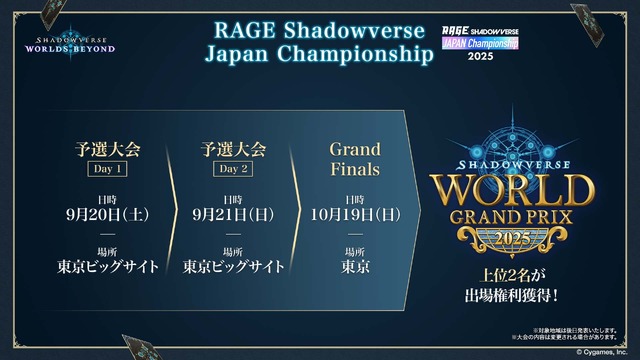 配信間近『シャドウバース ワールズビヨンド』最新情報！リリース記念キャンペーンや、優勝賞金1億円の国際大会など盛り沢山