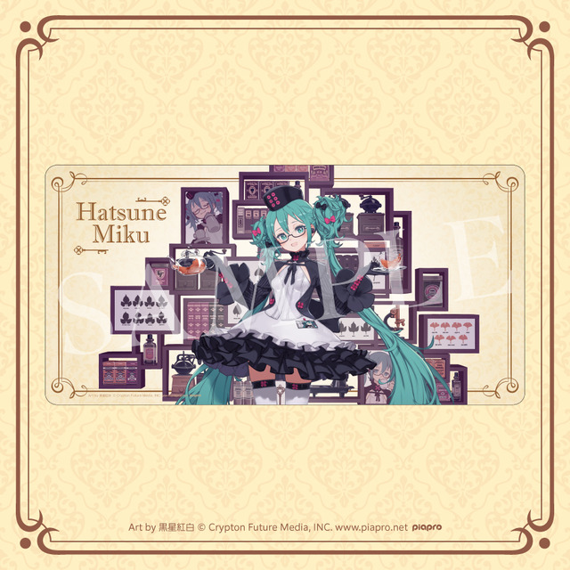“めがね×カフェ”が可愛い過ぎる！「初音ミク」グッスマくじ発売決定ーフィギュアほか、描き下ろしイラストを使用したグッズが盛り沢山