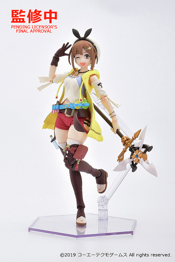 太ももや衣装もしっかり再現！『ライザのアトリエ』より「PLAMATEA ライザリン・シュタウト」彩色原型がお披露目
