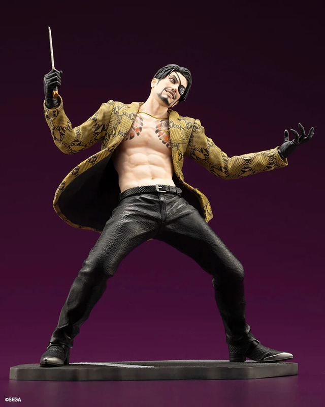 “嶋野の狂犬”の狂気を再現！『龍が如く』より、「真島吾朗」1/6スケールフィギュアが予約受付開始ーバキバキの腹筋や背中の刺青まで見どころ満載