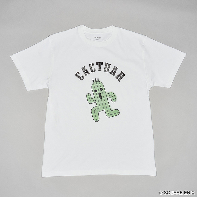 『FF』チョコボやサボテンダーが可愛いTシャツに！かすれた風合いのプリントもオシャレ