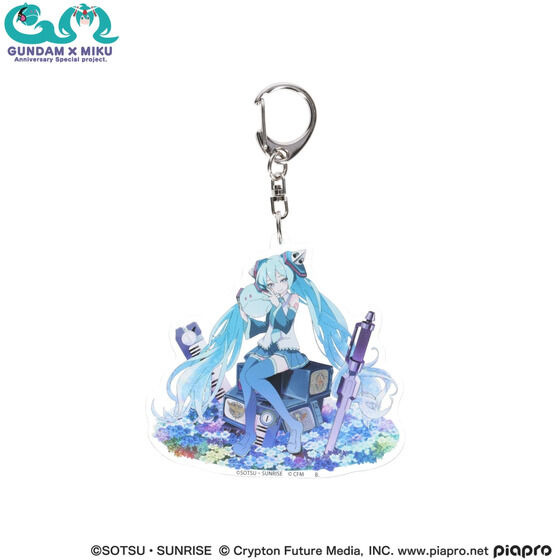 ネギを持った旧ザクぐるみが可愛い！「ガンダム」×「初音ミク」Tシャツやアクスタなど、多数のグッズがプレバンにて予約受付実施