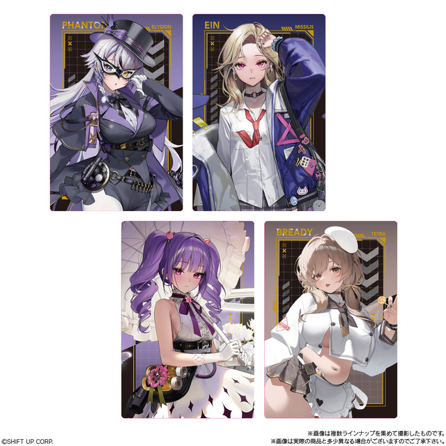 『勝利の女神:NIKKE』よりカード付ウエハース第4弾登場！「ラピ:レッドフード」や「リトルマーメイド」ら全28種を収録