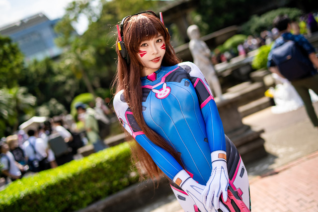 ディーバ『オーバーウォッチ』／Tsuru 鶴葵（Instagram：tsuru_cos_aoi）
