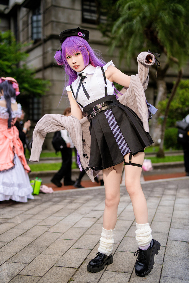 常闇トワ「ホロライブ」／火火（Instagram：ka______f）