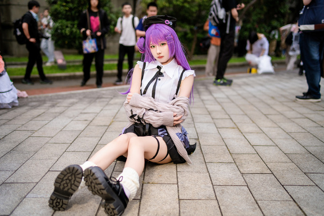 常闇トワ「ホロライブ」／火火（Instagram：ka______f）