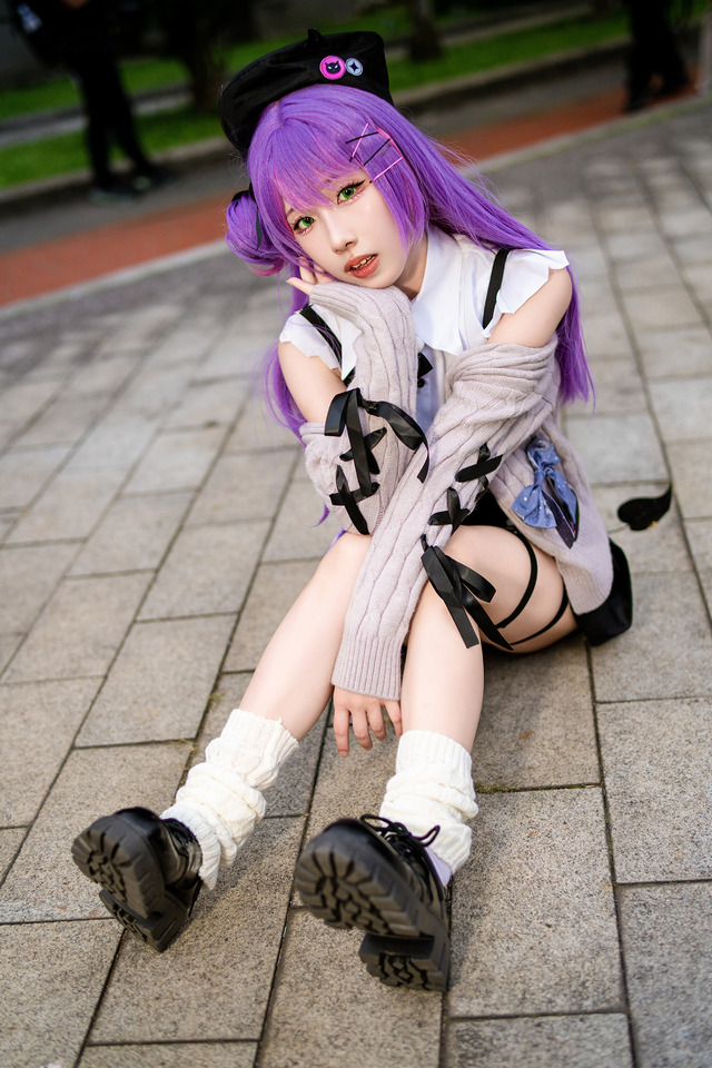 常闇トワ「ホロライブ」／火火（Instagram：ka______f）