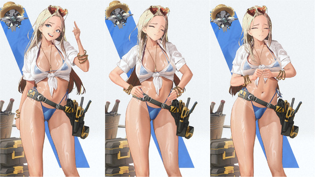 『勝利の女神：NIKKE』目が離せないイヴの腰つきに、レイヴンの“布地少なめ”大胆水着も！『ステラブレード』のビジュアルに目が釘付け【フォトレポ】