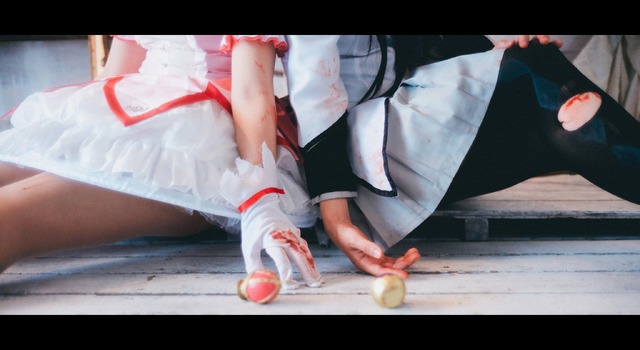 鹿目 まどか：つばさび（X：@tsubasabi）、暁美 ほむら：眞冬（X：@zzz_igs）撮影：ぼんごれ（X：@bongore1127st）