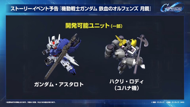 『Gジェネ エターナル』SEED DESTINY、逆襲のシャア、SDガンダム外伝など5作品が順次参戦へ―それぞれの開発可能ユニットも一部公開【生放送まとめ】