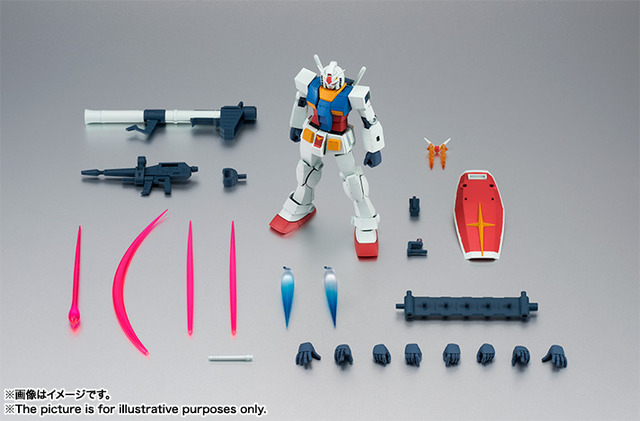 「ガンダム」VS「シャア専用ザク」を再現できる！「機動戦士ガンダム」よりフィギュア「ROBOT魂」3商品が再販決定