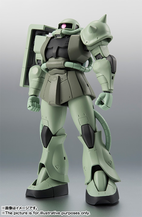 「ガンダム」VS「シャア専用ザク」を再現できる！「機動戦士ガンダム」よりフィギュア「ROBOT魂」3商品が再販決定