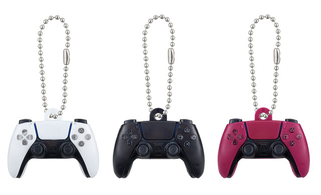 PS5のコントローラーをミニサイズで再現！方向キーとアクションボタンには透明パーツを使用