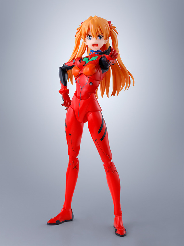 アスカらしい勝ち気なポーズが決まる！「ヱヴァ新劇場版」からプラグスーツ姿でアクションフィギュア化