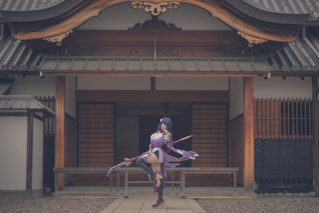 雷電将軍／ひよっこ（X：@nakukotogadekin）、撮影：uhimaru（X：@uhimaru999）