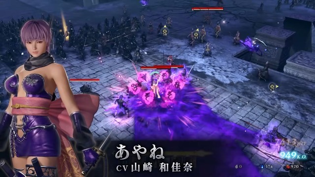『無双アビス』に「リュウ・ハヤブサ」「あやね」「紅葉」「レイチェル」参戦！第4弾アップデート映像公開―配信は7月4日に決定