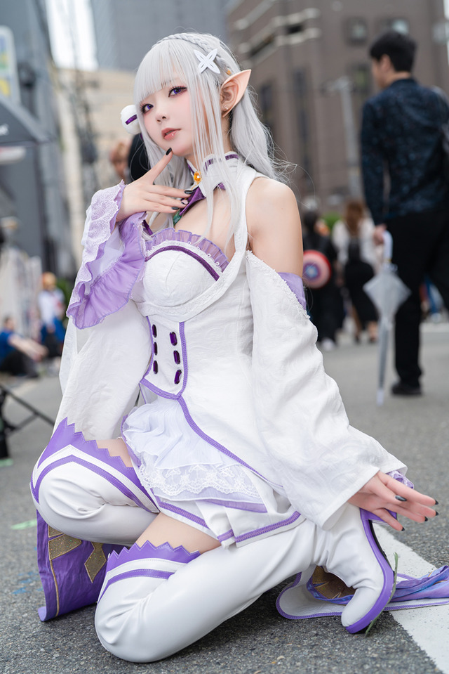 エミリア「Re:ゼロから始める異世界生活」／なごみ亭ちゅちゅ（X：@nagomitei_chu3）