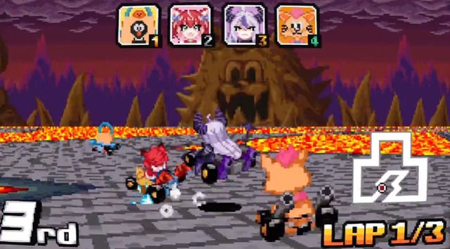 vaultroomがホロライブ「ラプラス・ダークネス」、CR「赤見かるび」とコラボ！映像では2人が色々なレトロゲームで競い合う