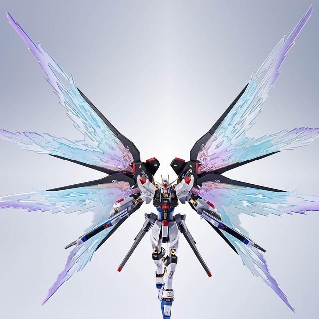 「METAL ROBOT魂 ストライクフリーダムガンダム［Re:Coordinate］」専用エフェクトセット登場！新彩色の「光の翼」がカッコイイ
