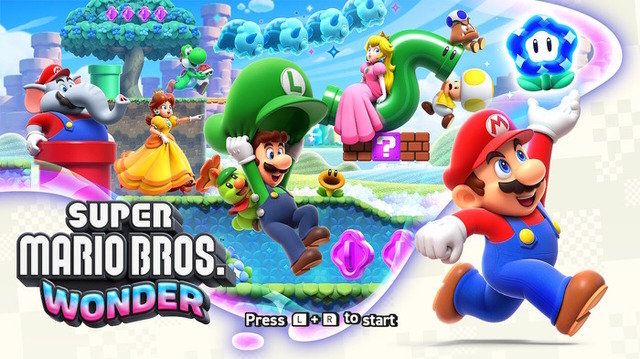 スーパーマリオブラザーズワンダータイトル画像