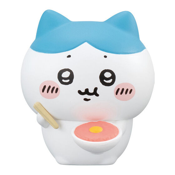 ガシャポン「ちいかわ みんなでもぐもぐパーティ♪」第3弾！くりまんじゅうら全5種が、それぞれ異なる料理を食べる姿で立体化