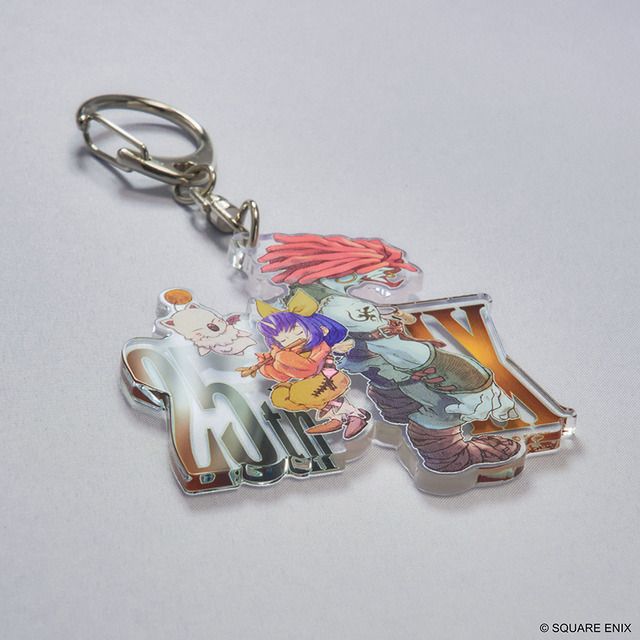 『FFIX』25周年記念イラストのアクリルキーホルダーが予約受付中！「ジタン」「ビビ」などおなじみのキャラクターたちをデザイン