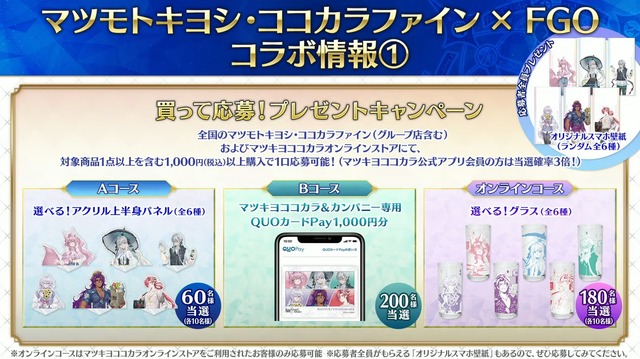 『FGO』×「マツキヨココカラ」コラボの描き下ろしイラストが尊い！日傘モルガンにカジュアルな高杉、光コヤンも可愛すぎ