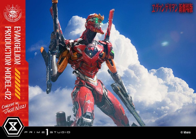 ハリウッドデザイナーの手がける「エヴァンゲリオン2号機」 がなんともメカニカル！約27万円のハイエンドスタチュー予約開始
