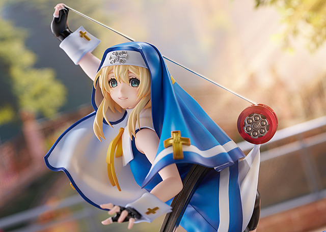 チラリと見える素肌が眩しい！『ギルティギア イグゼクス』シリーズから「ブリジット」が立体化―特徴的な青い服などバッチリ再現
