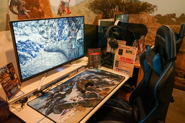 『モンハンワイルズ』動作確認済PCやデバイスが揃う、「GALLERIA esports Lounge」は初心者ハンター必見の場所だった【現地レポ】【UPDATE】
