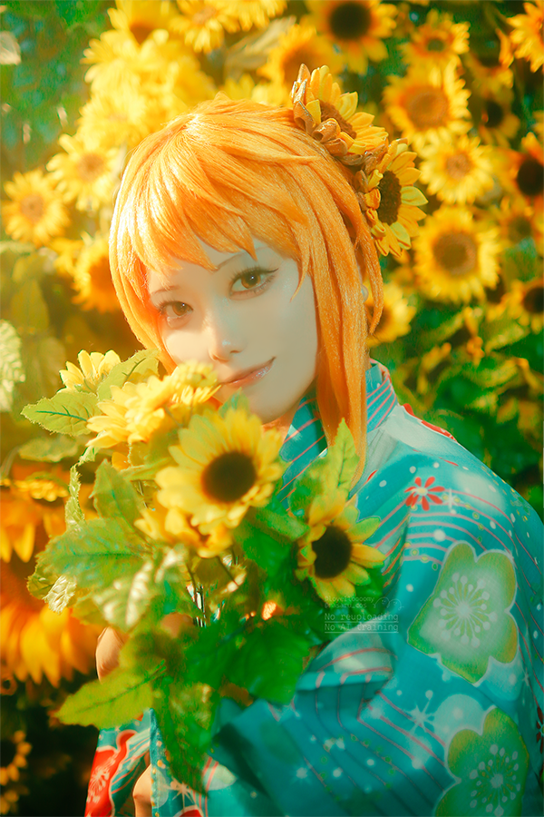 ナミ『ONE PIECE』／るーみ（X：@love1loooomy）、撮影：まさる（X：@masaru_cos）