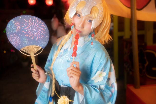 ジャンヌ・ダルク『Fate/Grand Order』／秋元るい（X：@akimoto_rui）、撮影：Shinji Man（X：@alltree_shadow）