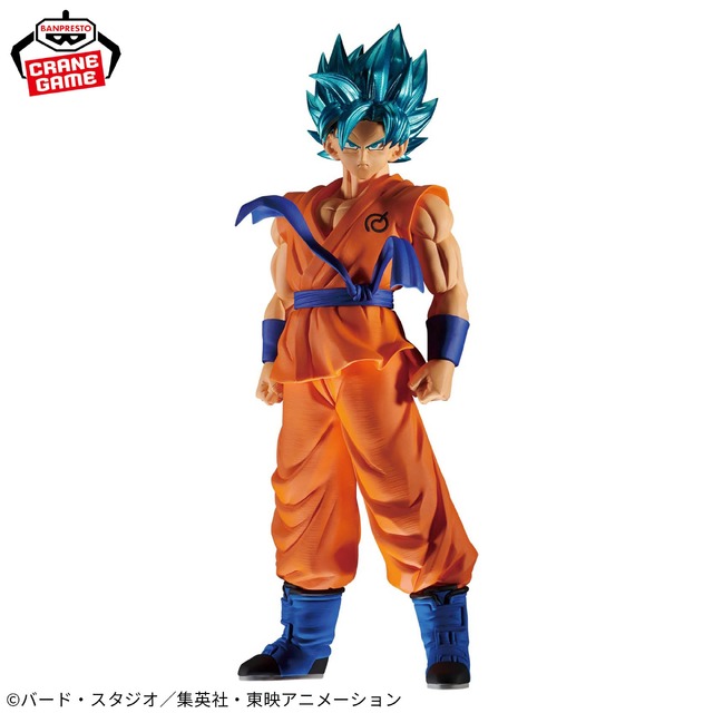 「ドラゴンボール超」超サイヤ人ブルー「孫悟空」プライズフィギュアが7月8日から順次展開！髪のメタリック塗装でひと味違う雰囲気に