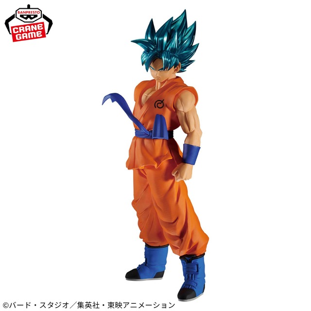 「ドラゴンボール超」超サイヤ人ブルー「孫悟空」プライズフィギュアが7月8日から順次展開！髪のメタリック塗装でひと味違う雰囲気に