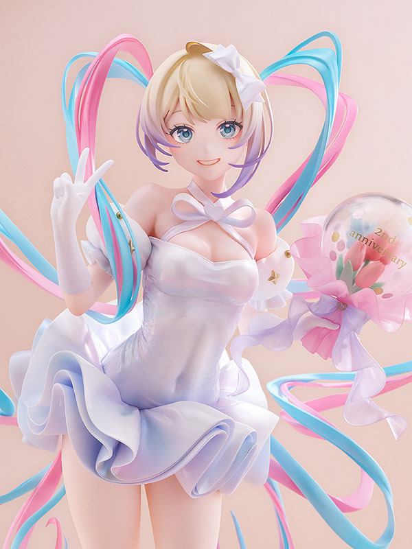 「ニディガ展2」で披露された“超てんちゃん”パーティドレス姿がフィギュアに！特徴的なツインテールやオーロラのような光沢にドキドキ