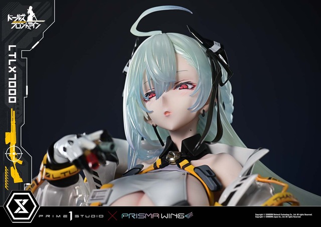 ボディラインに目を引かれる！『ドルフロ』より「LTLX7000」の超精巧なスタチューが予約受付開始―特製ベースの瓦礫など存在感溢れる造形