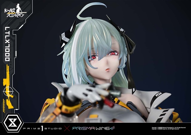 ボディラインに目を引かれる！『ドルフロ』より「LTLX7000」の超精巧なスタチューが予約受付開始―特製ベースの瓦礫など存在感溢れる造形