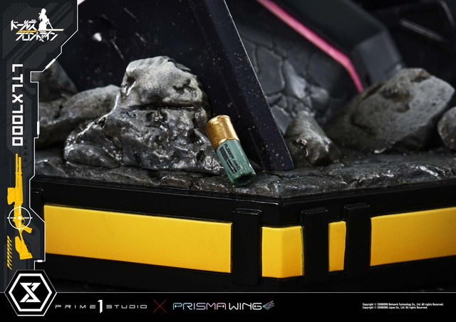 ボディラインに目を引かれる！『ドルフロ』より「LTLX7000」の超精巧なスタチューが予約受付開始―特製ベースの瓦礫など存在感溢れる造形