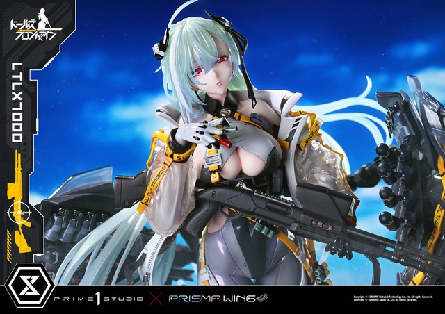 ボディラインに目を引かれる！『ドルフロ』より「LTLX7000」の超精巧なスタチューが予約受付開始―特製ベースの瓦礫など存在感溢れる造形
