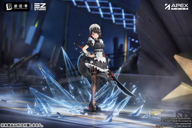 特徴的なメイド服に、大型の武器がクール！『ゼンゼロ』より「エレン・ジョー」1/7スケールフィギュアが予約受付中