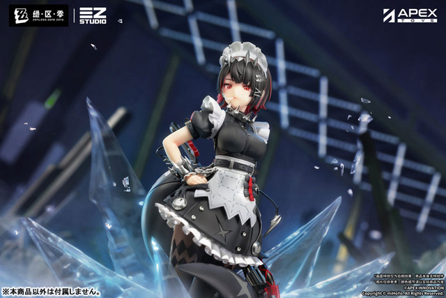 特徴的なメイド服に、大型の武器がクール！『ゼンゼロ』より「エレン・ジョー」1/7スケールフィギュアが予約受付中