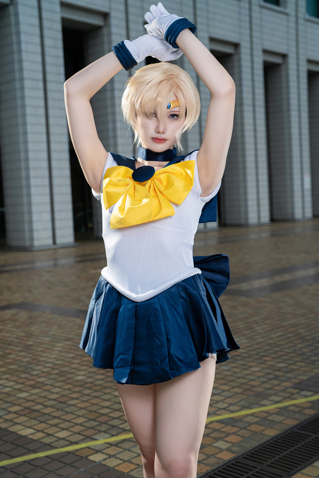 セーラーウラヌス「美少女戦士セーラームーン」／七海なつ（X：@natsu_jhn2）