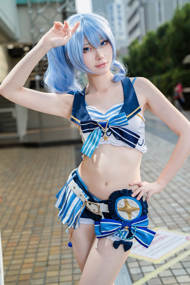 星街すいせい「ホロライブ」／ひらぽんぬ（X：@hirame_dayoo）