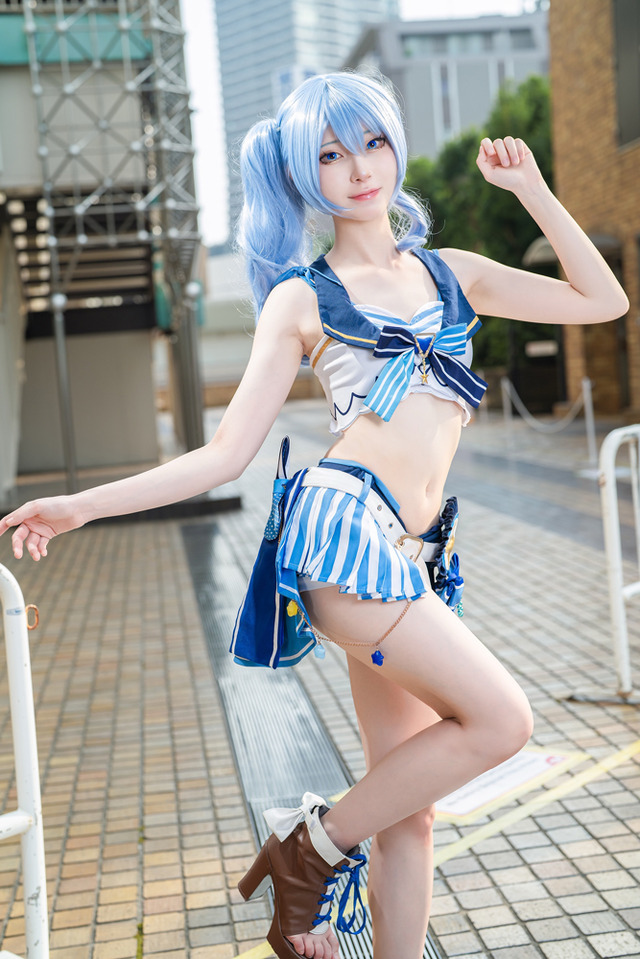 星街すいせい「ホロライブ」／ひらぽんぬ（X：@hirame_dayoo）
