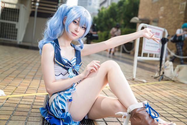 星街すいせい「ホロライブ」／ひらぽんぬ（X：@hirame_dayoo）