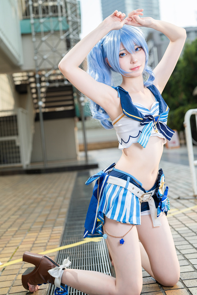 星街すいせい「ホロライブ」／ひらぽんぬ（X：@hirame_dayoo）