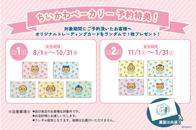 ひやけしちゃった…「ちいかわベーカリー」夏仕様のメニューが期間限定発売！パンになったキャラクターの可愛いノベルティにも注目