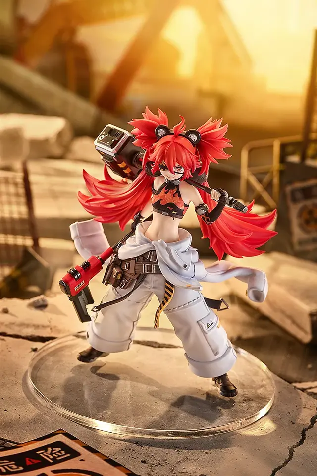 ヘソ出し制服やハンマー、ネイルガンなどの武器もカッコイイ！『ゼンゼロ』より「クレタ」「グレース」フィギュアが予約受付中