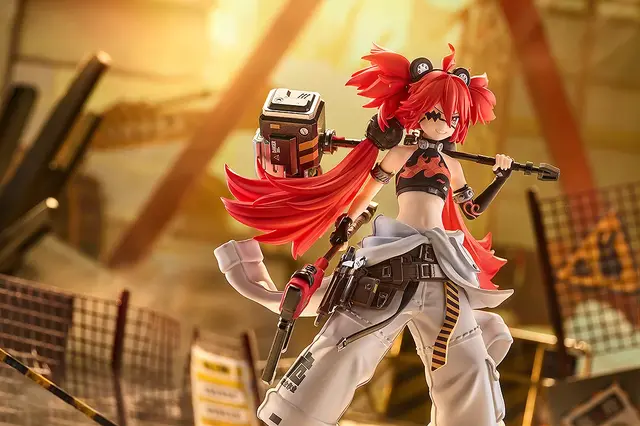 ヘソ出し制服やハンマー、ネイルガンなどの武器もカッコイイ！『ゼンゼロ』より「クレタ」「グレース」フィギュアが予約受付中