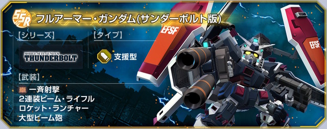 『Gジェネ エターナル』イベント「サンダーボルト DECEMBER SKY」が7月14日開幕！フルアーマー・ガンダムやサイコ・ザクを開発できる